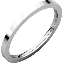 Load image into Gallery viewer, Sterling Silver 1.5mm Flat Comfort Fit Band