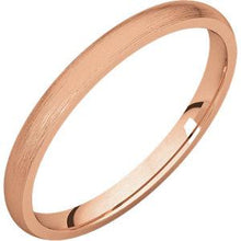 Load image into Gallery viewer, 14K Rose 1.5mm Lightweight Comfort Fit Band
