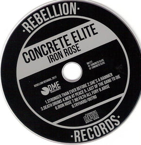 Concrete Elite Iron Rose, CD, Album, (Near Mint (NM or M-))