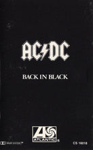 Load image into Gallery viewer, AC/DC Back In Black, Cass, Album, RE, (Very Good Plus (VG+))