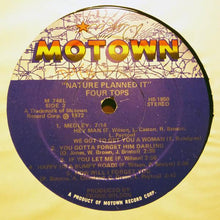 Load image into Gallery viewer, Four Tops Nature Planned It, LP, Album, (Near Mint (NM or M-))