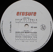 Load image into Gallery viewer, Erasure Ship Of Fools, 12, Ltd, (Very Good Plus (VG+))