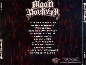 Blood Mortized Blood Mortized, CD, Album, (Near Mint (NM or M-))