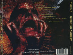 Dislimb Bleeding Anxiety, CD, RE, RM, (Near Mint (NM or M-))