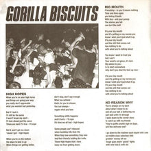Load image into Gallery viewer, Gorilla Biscuits Gorilla Biscuits, 7, EP, RP, (Near Mint (NM or M-))