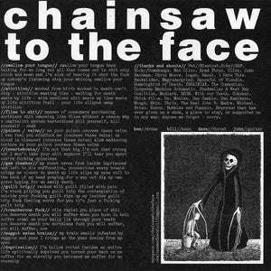 Chainsaw to the Face / Backslider (2) Chainsaw To The Face / Backslider, 7, Pur, (Very Good Plus (VG+))