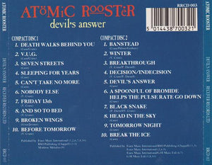 Atomic Rooster Devil`s Answer, 2xCD, Comp, RE, (Near Mint (NM or M-))
