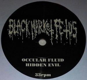 Black Market Fetus / Impaler (2) Impaled By Metal!, 7, Red, (Near Mint (NM or M-))