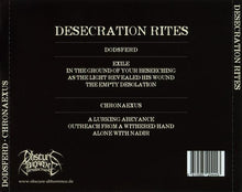 Load image into Gallery viewer, Dodsferd / Chronaexus Desecration Rites, CD, Album, Spl, (Near Mint (NM or M-))