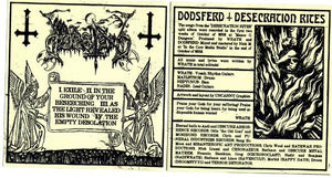 Dodsferd / Chronaexus Desecration Rites, CD, Album, Spl, (Near Mint (NM or M-))