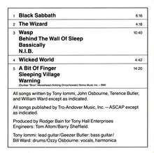 Load image into Gallery viewer, Black Sabbath Black Sabbath, CD, Album, Club, RE, (Very Good (VG))