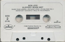 Load image into Gallery viewer, Bon Jovi Slippery When Wet, Cass, Album, (Very Good Plus (VG+))