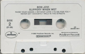 Bon Jovi Slippery When Wet, Cass, Album, (Very Good Plus (VG+))