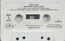 Load image into Gallery viewer, Bon Jovi Slippery When Wet, Cass, Album, (Very Good Plus (VG+))