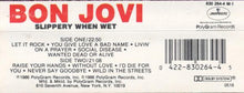 Load image into Gallery viewer, Bon Jovi Slippery When Wet, Cass, Album, (Very Good Plus (VG+))