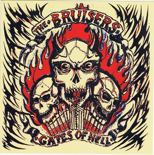 Bruisers Gates Of Hell, 7, EP, Ltd, RE, (Near Mint (NM or M-))