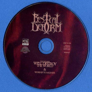 Bestial Deform Together We`ll Destroy The World, CD, Album, RE, RM, (Near Mint (NM or M-))