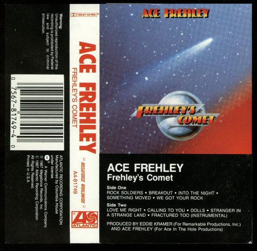 Ace Frehley Frehley`s Comet, Cass, Album, Club, Col, (Very Good Plus (VG+))