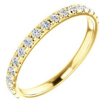 Load image into Gallery viewer, 14K Yellow 3/8 CTW Diamond Matching Band