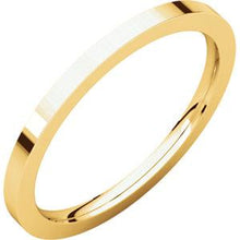 Load image into Gallery viewer, 14K Yellow 1.5mm Flat Comfort Fit Band