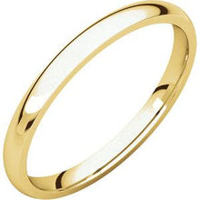 Load image into Gallery viewer, 18K Yellow 1.5mm  Lightweight Comfort Fit Band