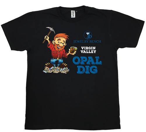 Jewelry Bench Opal Dig T-Shirt